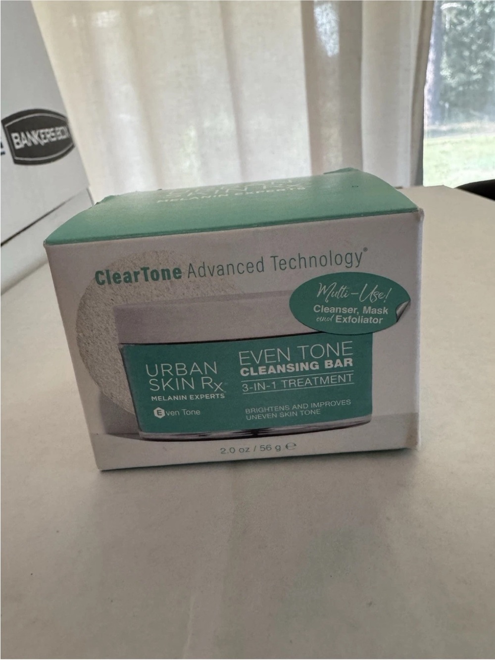 Even Tone Cleansing Bar in Green — 3-in-1 Cleanser & Exfoliant